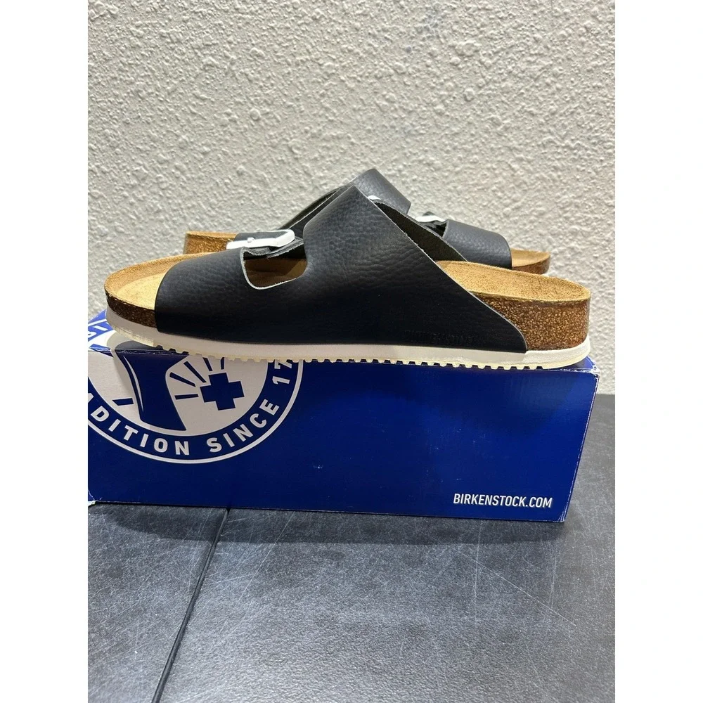 Birkenstock Arizona PROF Leather Black EU 41 US L10 M8 Unisex